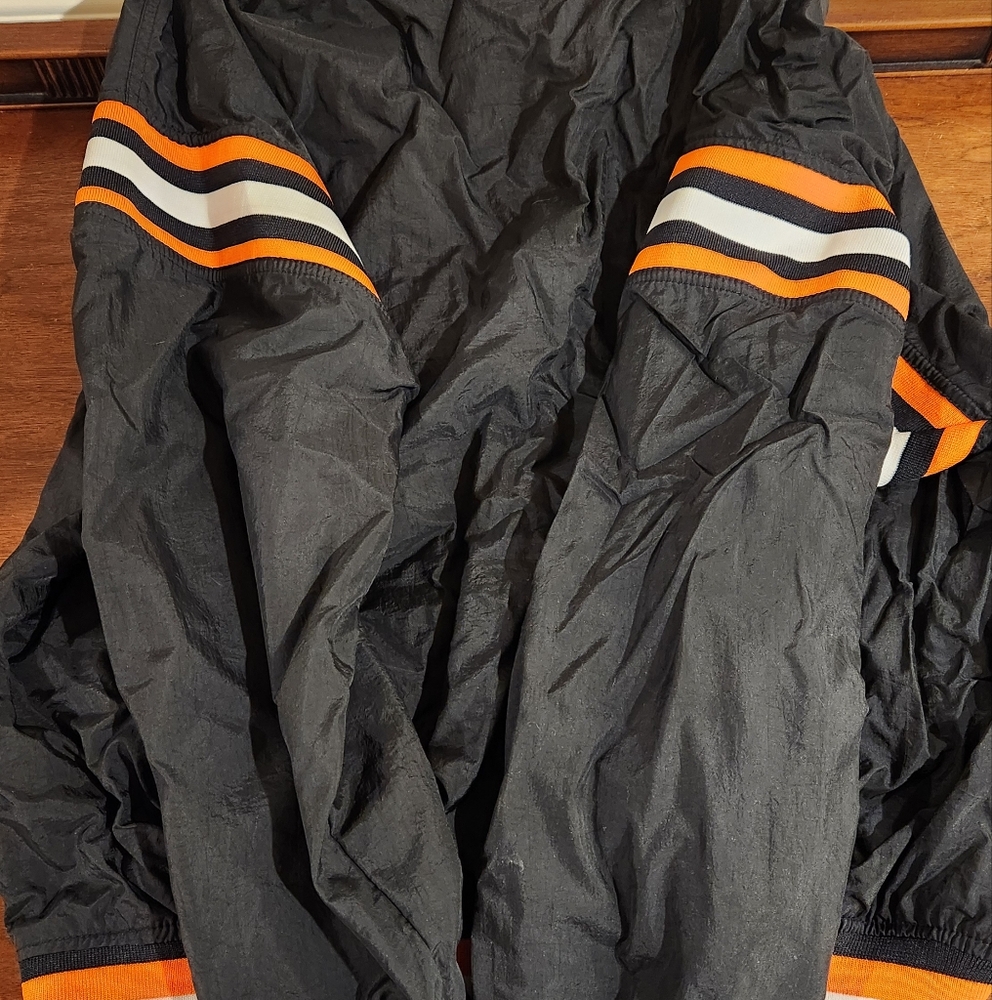 Starter Baltimore Orioles Black & Orange Pullover Windbreaker - Picture 5 of 5